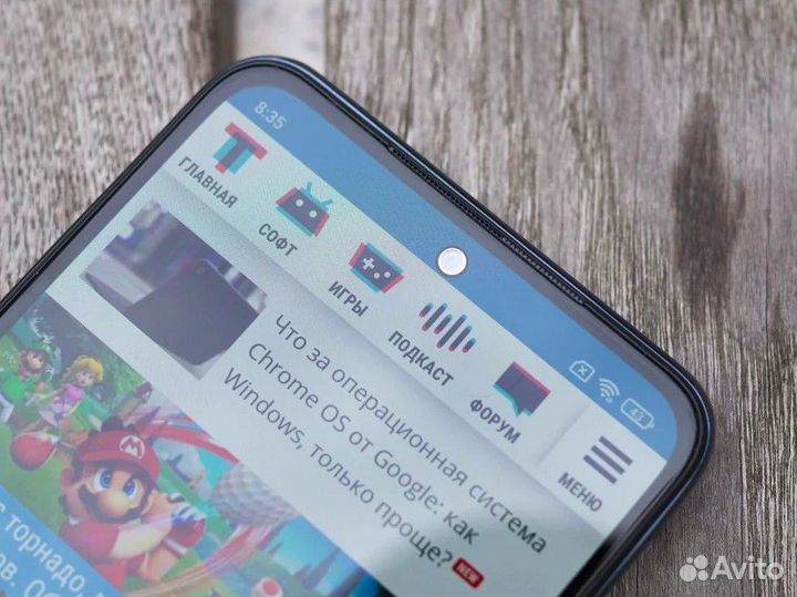 Динамик верхний Xiaomi Redmi Note 10S оригинал