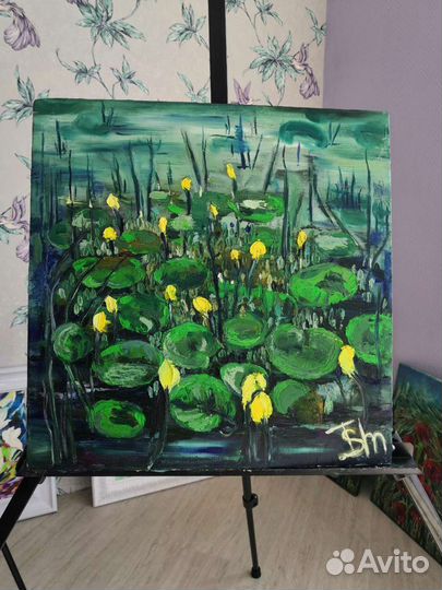 Пейзаж картина маслом