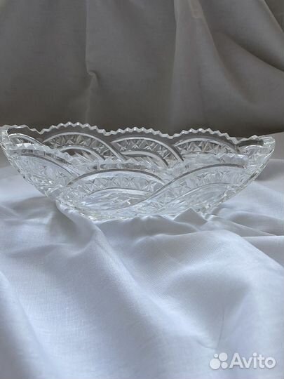 Хрустальная ваза