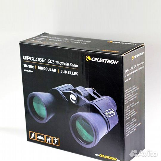 Бинокль celestron upclоsе g2 10-30x50 zoom 71260