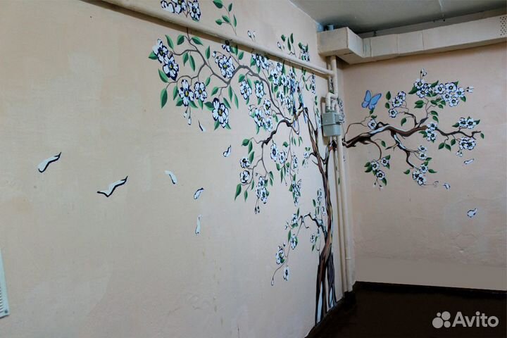 Художественное оформление стен, портреты, натюрмор