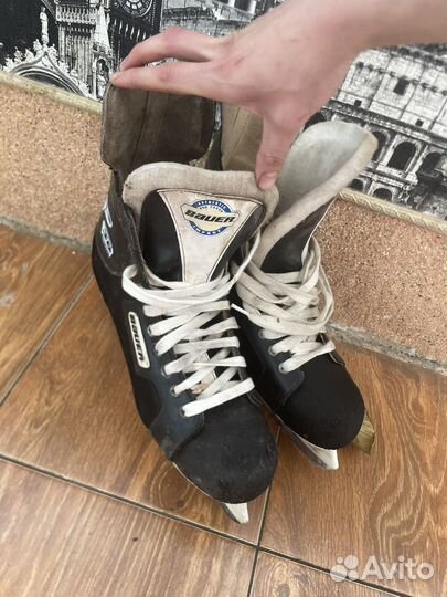 Коньки хоккейные бауер