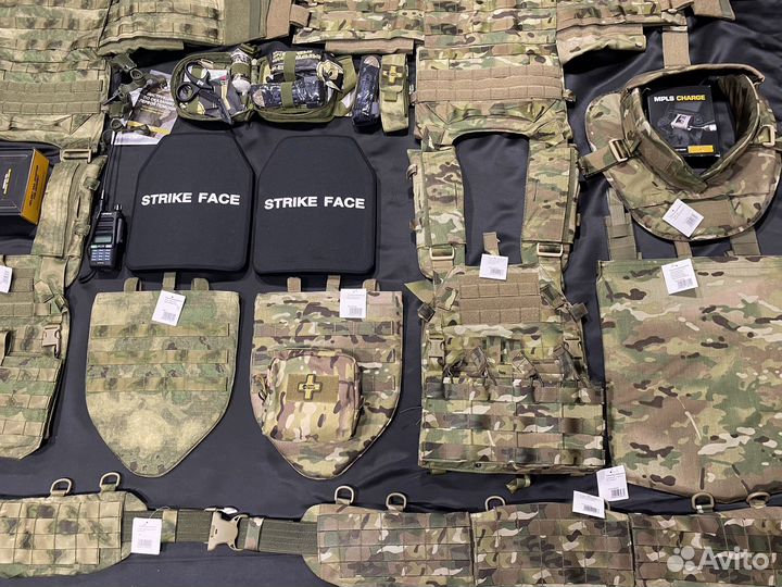 Бронежилет панцирь ссо мультикам + допы