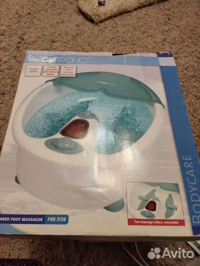 Массажная ванночка для ног clatronic 3138