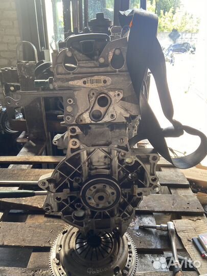 Двигатель 1.2 BZG Skoda Fabia 2 07-15г