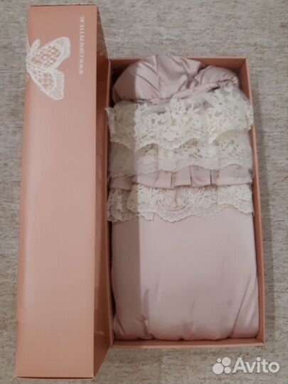 Комплект на выписку для девочки утепленный