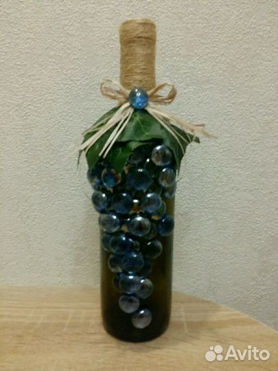 Бутылка декоративная