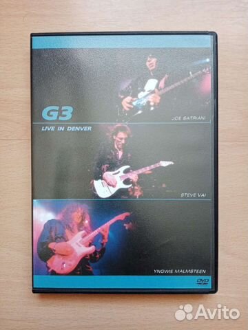 G3 - Live in Denver DVD