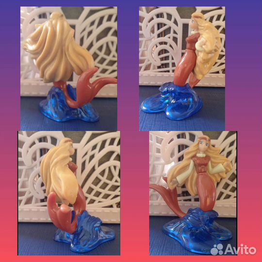 Киндер-сюрприз три богатыря русалка