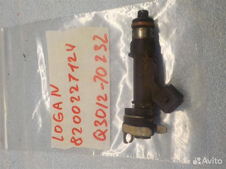 Форсунка инжекторная электрическая Renault Logan