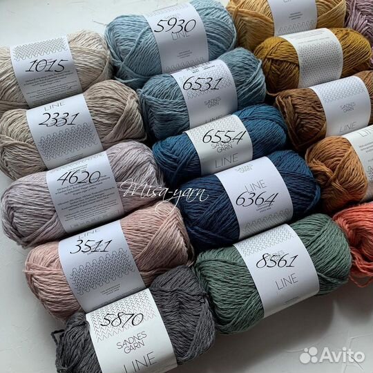 Пряжа Sandnes Garn Line