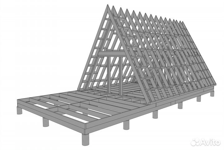 Проект А-Фрейм 82 кв.м
