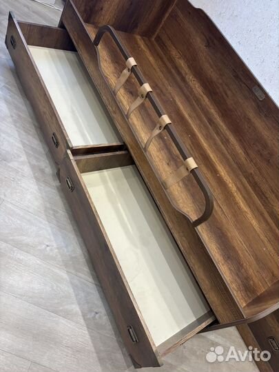 Кровать детская с бортиками и матрасом