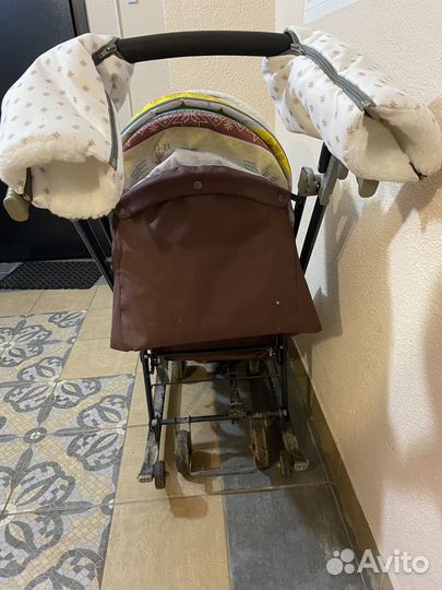 Коляска санки