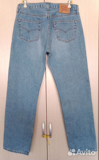 Джинсы Levis 501 на болтах, оригинал, 36/32, новые