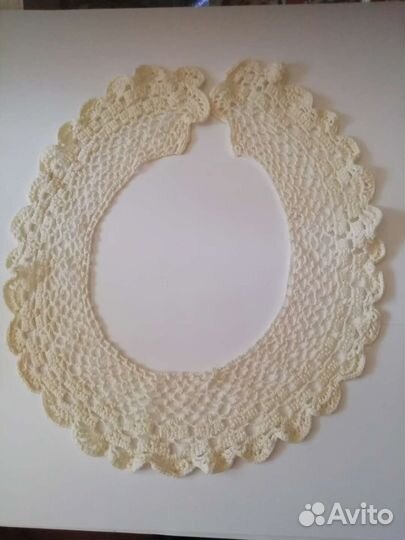 Кружевной воротник. Ручная работа