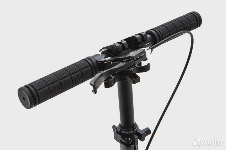 Самокат KC scutum ручн. тормоз. серый