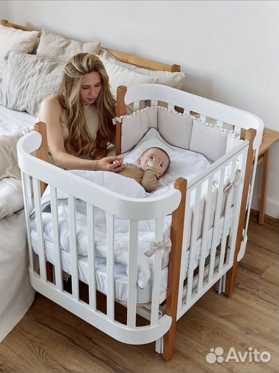 Кровать Хэппи Бэби Mommy Lux с расширением