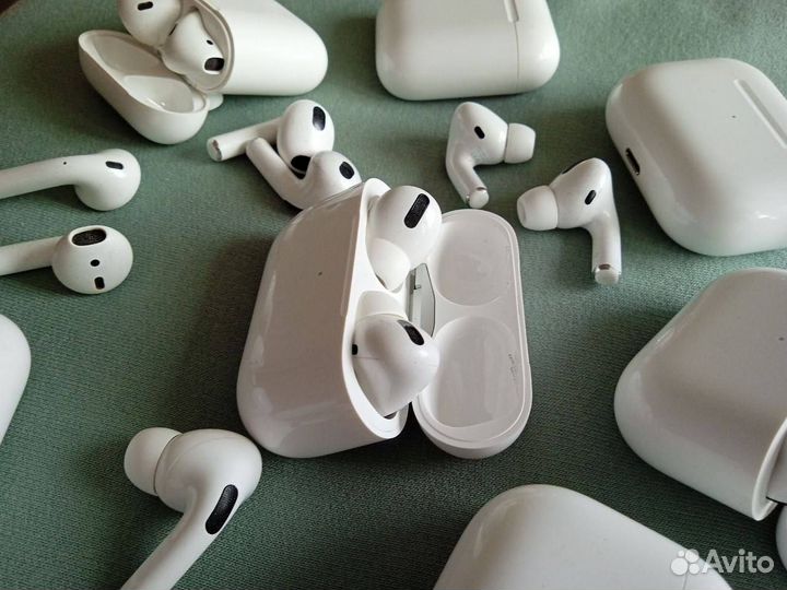 Airpods 2, 3, pro, pro 2 по частям
