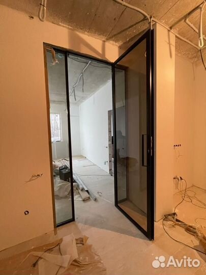 Перегородка из стекла