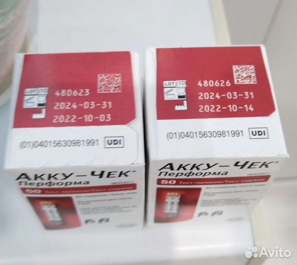 Тест полоски акку чек перформа