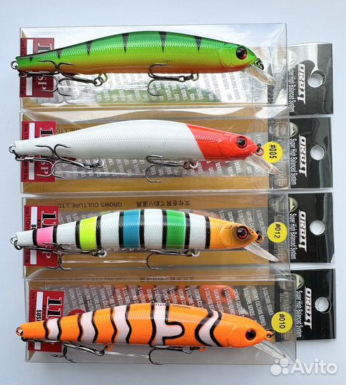 Воблеры на щуку Orbit 110 SP Grows Culture