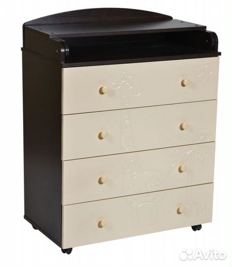 Комод Антел Ульяна-9 Жираф 800/4 мдф