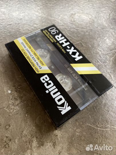 Аудиокассета Konica KX-HR-90 Chrom (Type II)