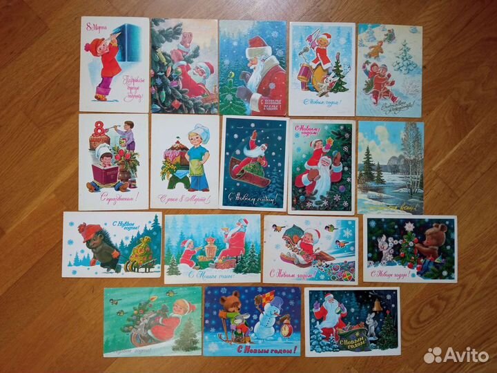 Открытки СССР Зарубин. Есть редкие. Добавляю