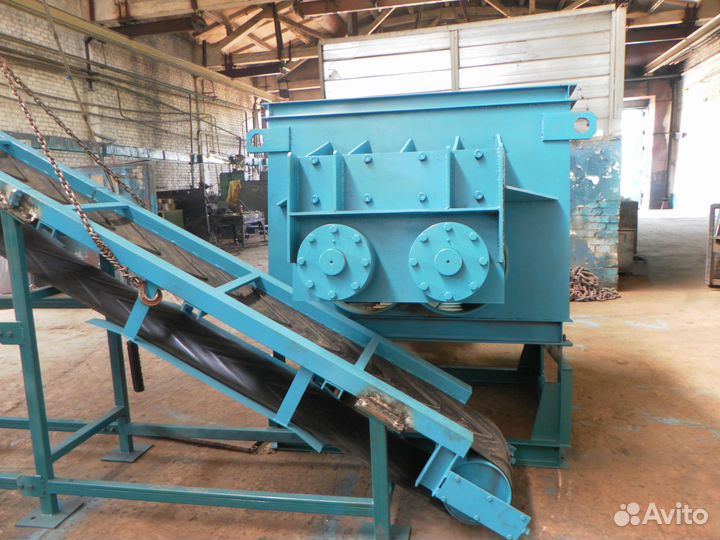 Двухвальный шнековый шредер чертежи