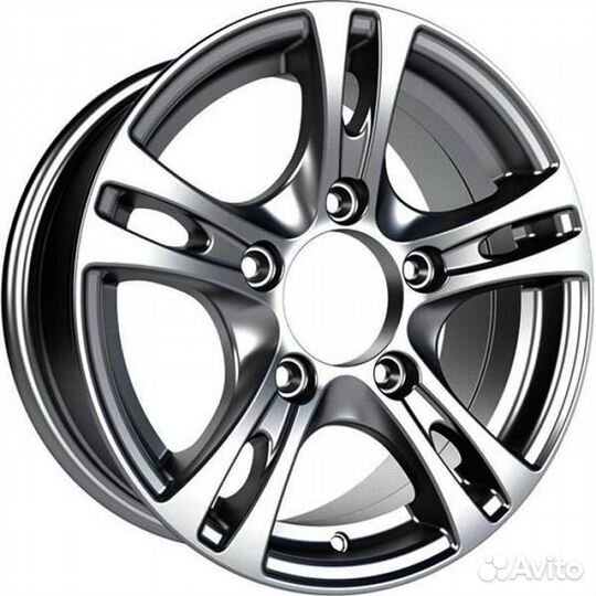 Скад Дюна 6,5x15 5*139,7 Et:40 Dia:98 графит