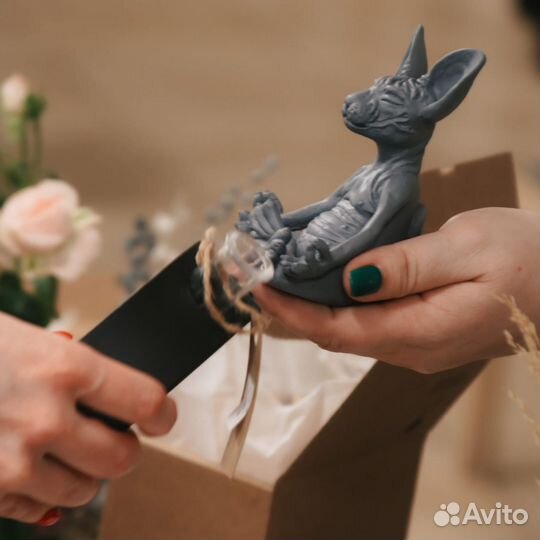 Статуэтка кошка Сфинкс