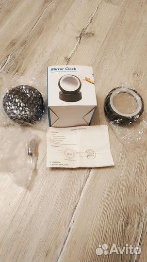 Презент Настольные часы-будильник колеса