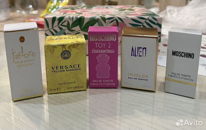 Миниатюры парфюмерии