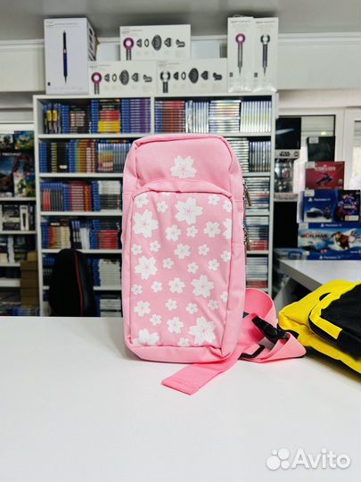 Сумка-кроссбоди для Nintendo Switch Flowers