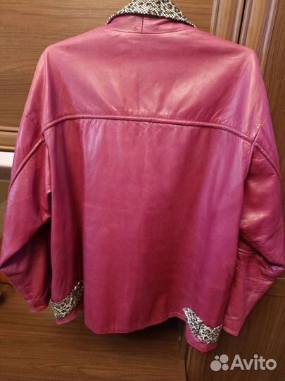 Натуральная кожаная куртка женская