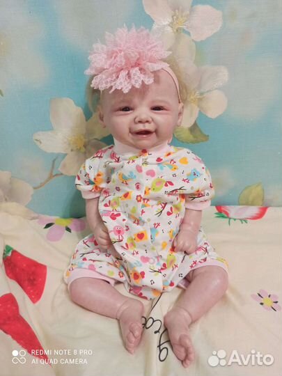 Кукла реборн ручной работы девочка