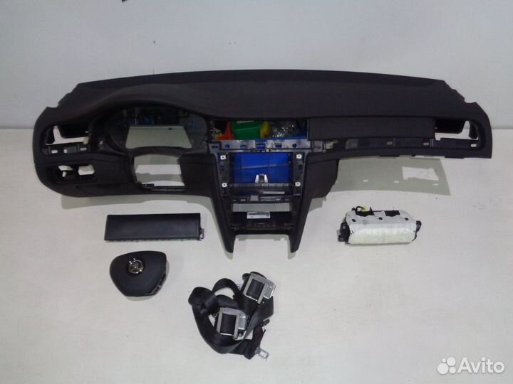 Skoda Superb 2 - Комплект безопасности в сборе