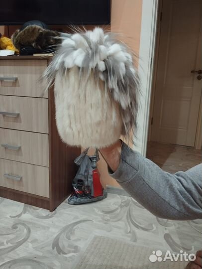 Продам новую зимнюю шапку, натуральный мех, норка