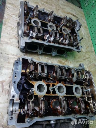 Головка блока левая Ауди VW V6 2.4-2.8л