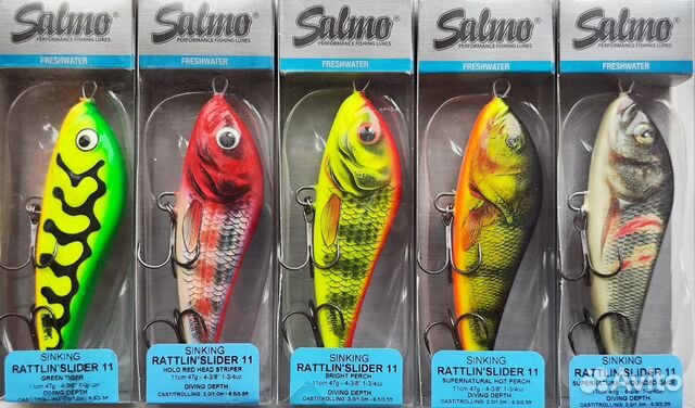 Джерки Salmo Rattlin Slider 11S