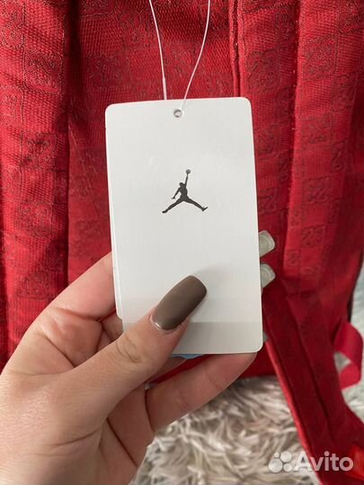 Красный Рюкзак Jordan Monogram Оригинал