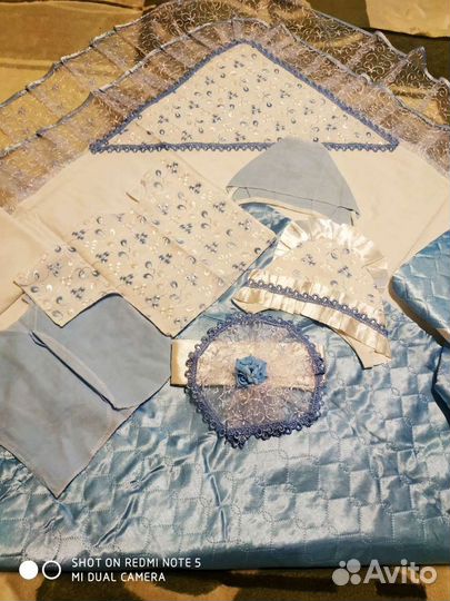 Комплект на выписку из роддома (для мальчика)