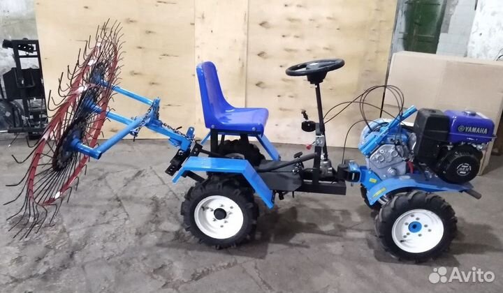 Адаптер задний с рулём ам-2 для мотоблока