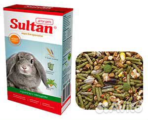 Корм султан для кроликов 