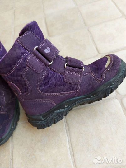 Детские зимние ботинки для девочки superfit 27