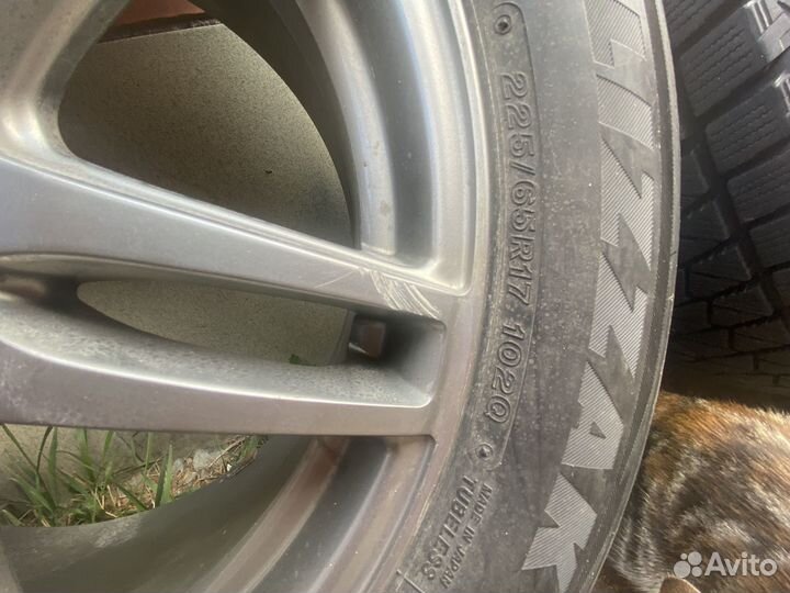 Литые диски с резиной