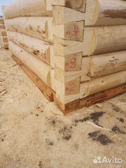 Сруб для бани 3х4м