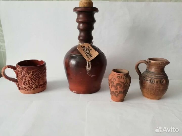 Фигурки сувениры керамика дерево