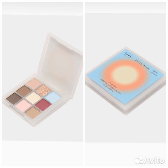 Тени для век разные